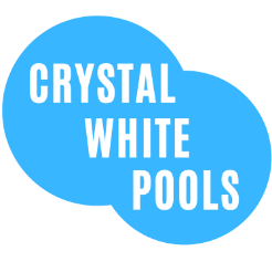 Crystal White Pools Logo