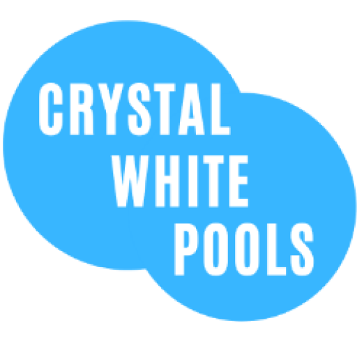 Crystal White Pools Logo